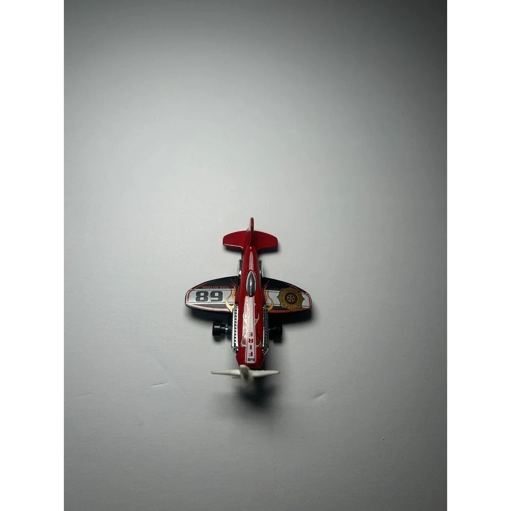 Hot Wheels C2719 Fire Patrol 68 Propeller Plane Die Cast Airplane Diecast 2003